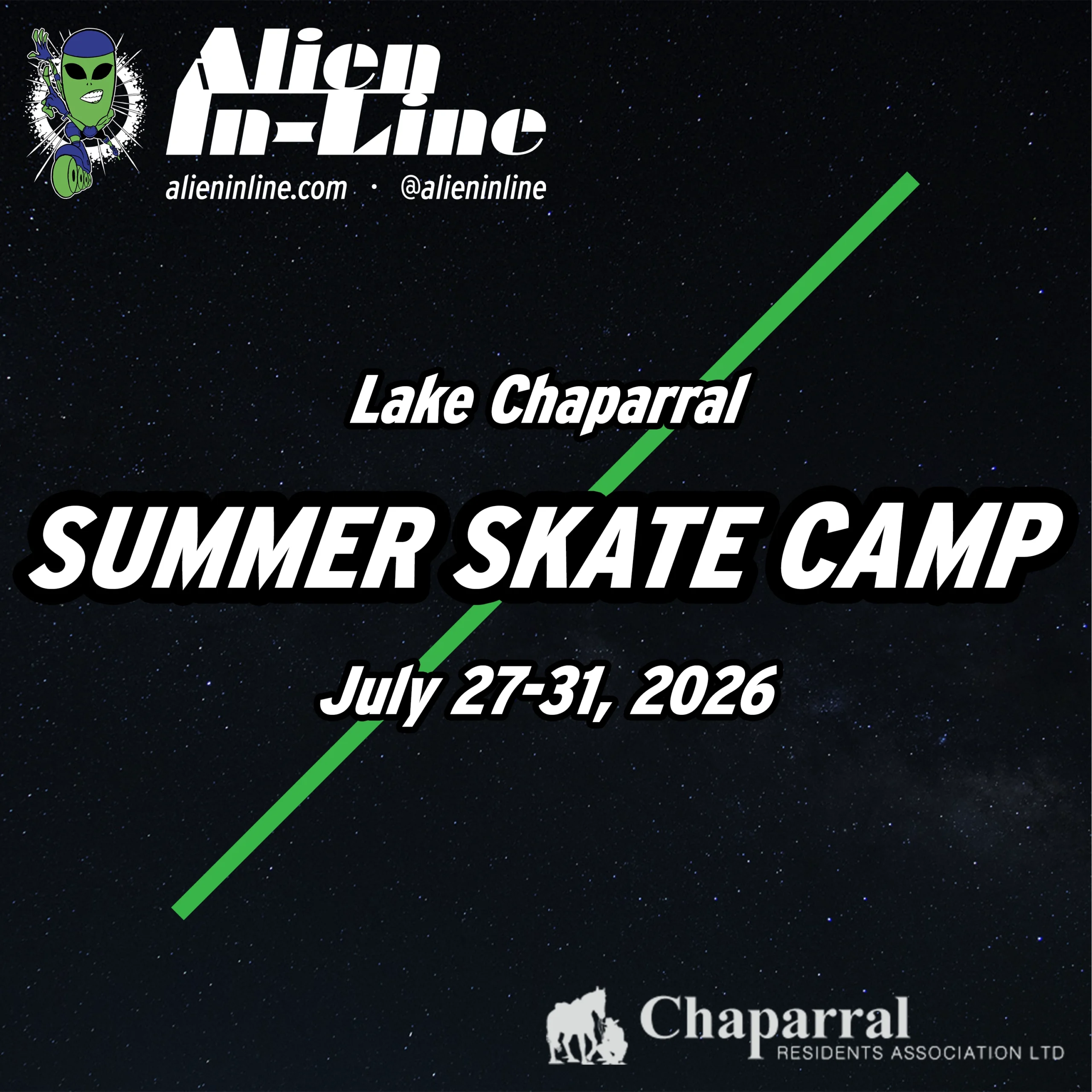 Park96 Summer Skate Camp July 22-26, 2024
