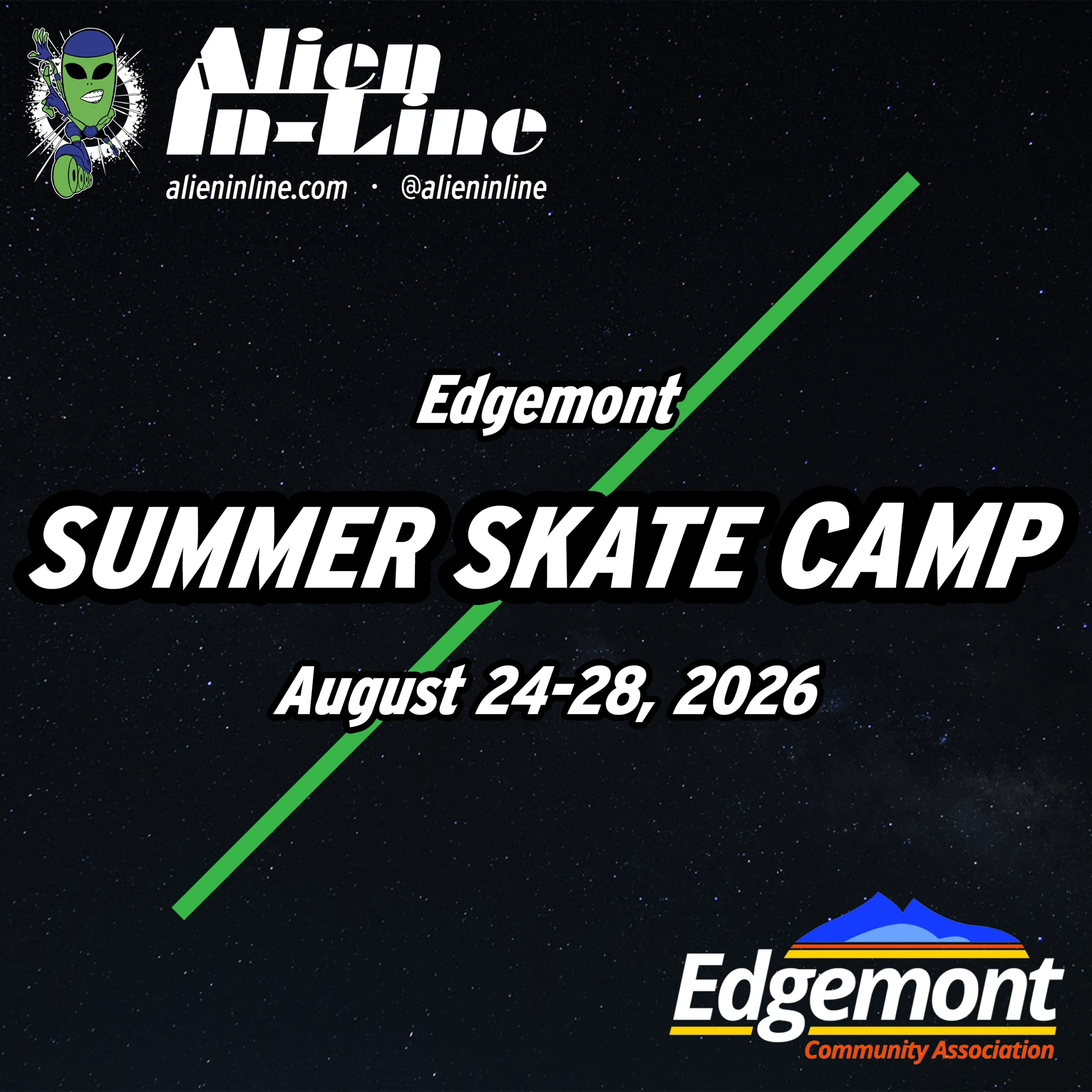 Strathcona Summer Skate Camp August 19-23, 2024